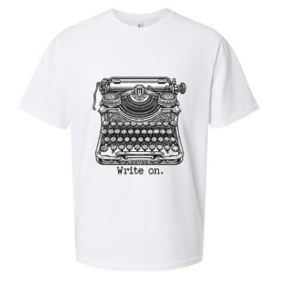 Keys To Creation Classic Typewriter Inspiration Sueded Cloud Jersey T-Shirt