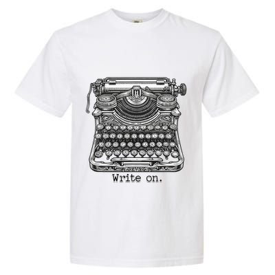 Keys To Creation Classic Typewriter Inspiration Garment-Dyed Heavyweight T-Shirt