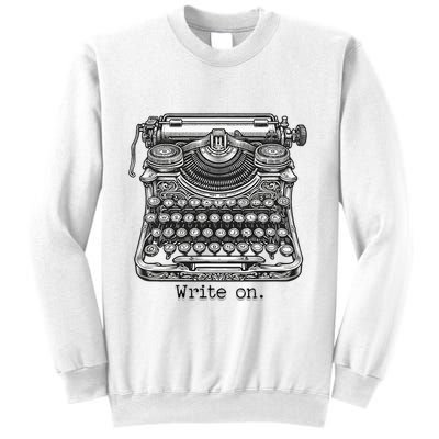 Keys To Creation Classic Typewriter Inspiration Sweatshirt