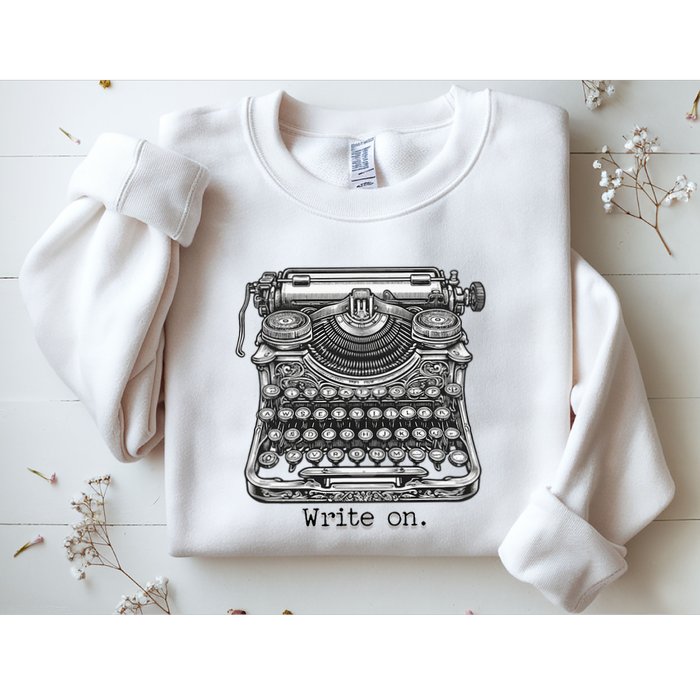 Keys To Creation Classic Typewriter Inspiration Sweatshirt