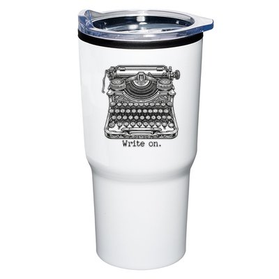 Keys To Creation Classic Typewriter Inspiration Tumbler