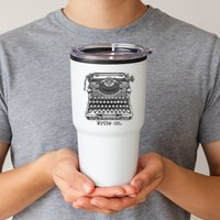 Keys To Creation Classic Typewriter Inspiration Tumbler