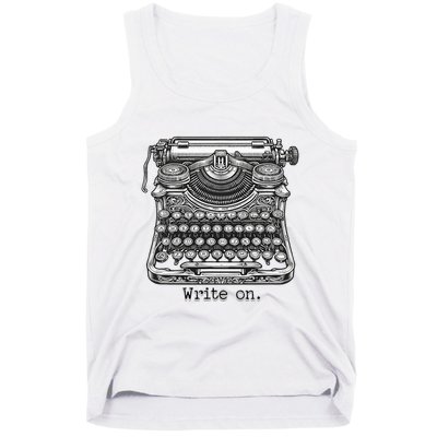Keys To Creation Classic Typewriter Inspiration Tank Top
