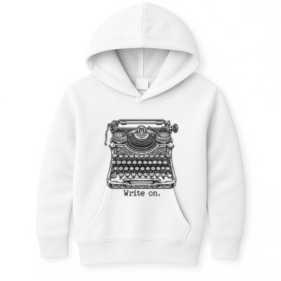 Keys To Creation Classic Typewriter Inspiration Kids Hoodie