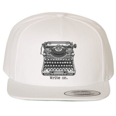 Keys To Creation Classic Typewriter Inspiration Wool Snapback Cap