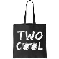 Kids Two Cool 2nd Birthday Gift 2 Year Old Boy Second Bday Tote Bag