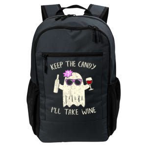 Keep The Candy Funny Halloween Ghost Costume Daily Commute Backpack