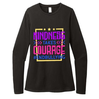 Kindness Takes Courage Endbullying Stop Bullying Womens CVC Long Sleeve Shirt