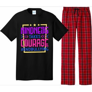 Kindness Takes Courage Endbullying Stop Bullying Pajama Set