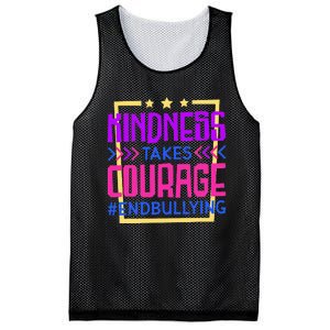 Kindness Takes Courage Endbullying Stop Bullying Mesh Reversible Basketball Jersey Tank