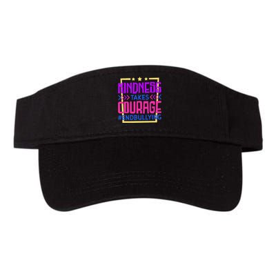 Kindness Takes Courage Endbullying Stop Bullying Valucap Bio-Washed Visor