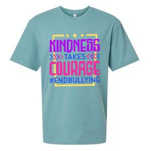 Kindness Takes Courage Endbullying Stop Bullying Sueded Cloud Jersey T-Shirt