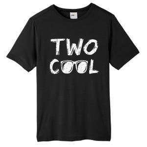 Kids Two Cool 2nd Birthday Gift 2 Year Old Boy Second Bday Tall Fusion ChromaSoft Performance T-Shirt