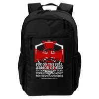Knight Templar Christian Armor Of God Backpack