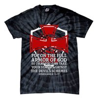 Knight Templar Christian Armor Of God Tie-Dye T-Shirt