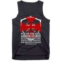 Knight Templar Christian Armor Of God Tank Top