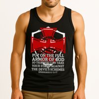 Knight Templar Christian Armor Of God Tank Top