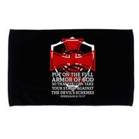 Knight Templar Christian Armor Of God Microfiber Hand Towel