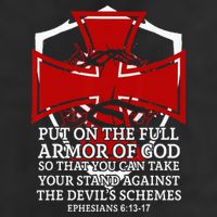 Knight Templar Christian Armor Of God Microfiber Hand Towel