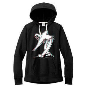 Koko The Clown Ghost Glitch Dancing Women's Fleece Hoodie