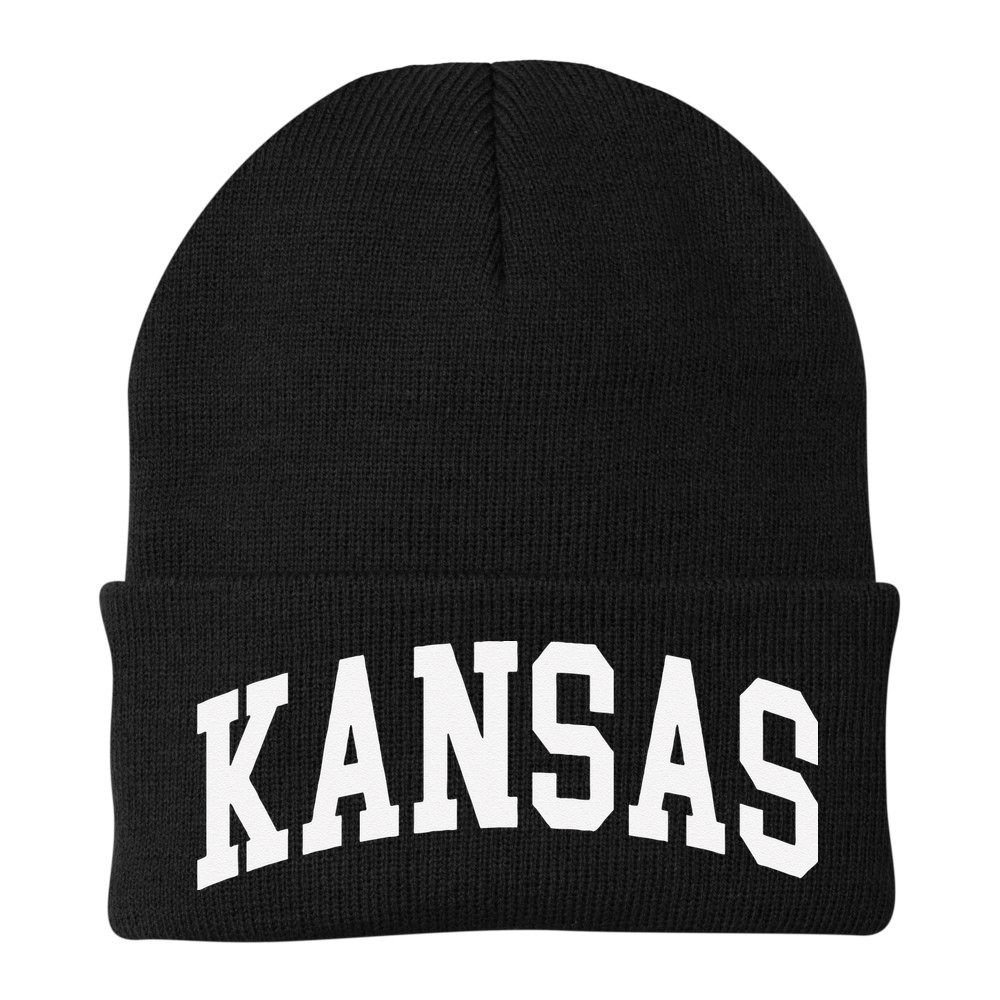 Kansas Throwback Design Classic Beanie