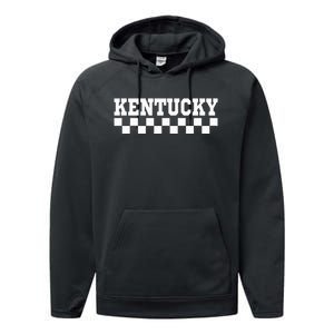 Kentucky Throwback Design Classic Performance Fleece Hoodie