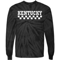 Kentucky Throwback Design Classic Tie-Dye Long Sleeve Shirt