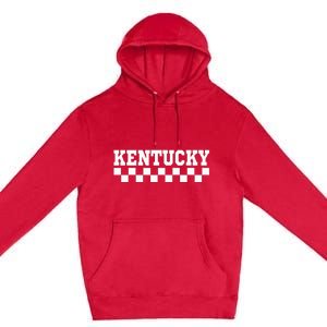 Kentucky Throwback Design Classic Premium Pullover Hoodie