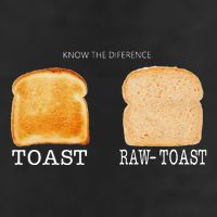 Know The Difference Toast Raw Toast Garment-Dyed Fleece Hoodie