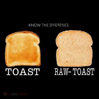 Know The Difference Toast Raw Toast Sweatshirt