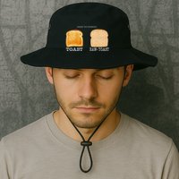 Know The Difference Toast Raw Toast Bucket Hat