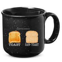 Know The Difference Toast Raw Toast 15oz Campfire Ceramic Mug