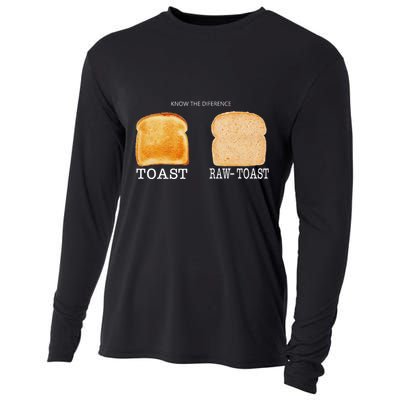 Know The Difference Toast Raw Toast Cooling Performance Long Sleeve Crew