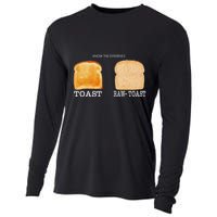 Know The Difference Toast Raw Toast Cooling Performance Long Sleeve Crew