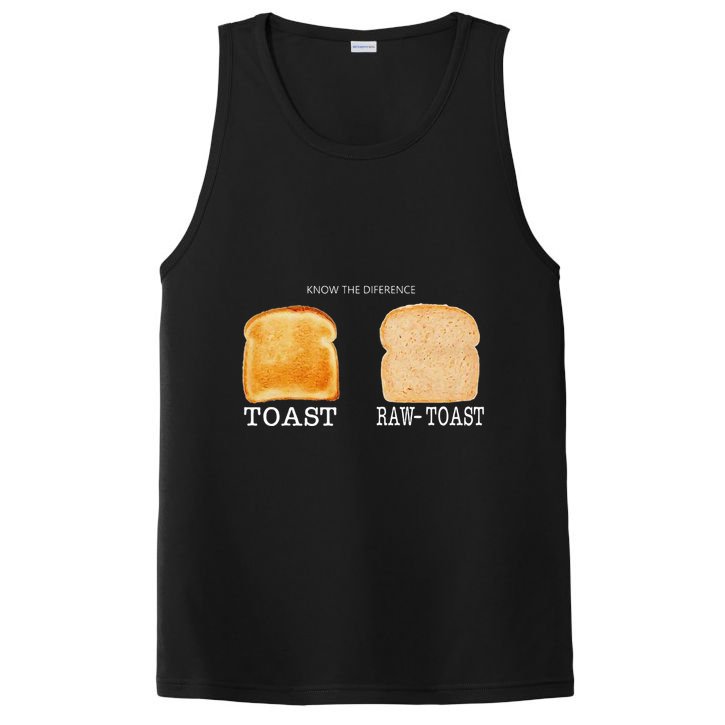 Know The Difference Toast Raw Toast PosiCharge Competitor Tank