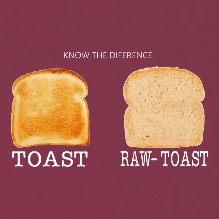 Know The Difference Toast Raw Toast 16oz Travel Tumbler