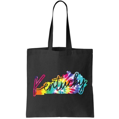 Kentucky Tie Dye State Map Pride Hippie Vintage Retro Bag