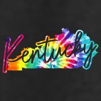 Kentucky Tie Dye State Map Pride Hippie Vintage Retro Hat