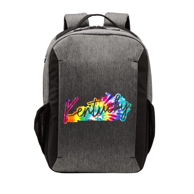 Kentucky Tie Dye State Map Pride Hippie Vintage Retro Vector Backpack