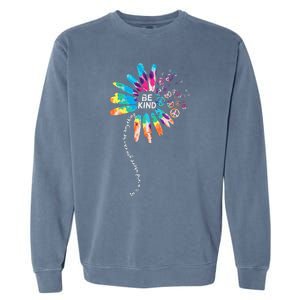 Kind Tye Dye Orange Anti Bullying Unity Day Garment-Dyed Sweatshirt