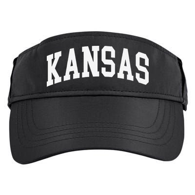 Kansas Throwback Design Classic Adult Drive Performance Visor