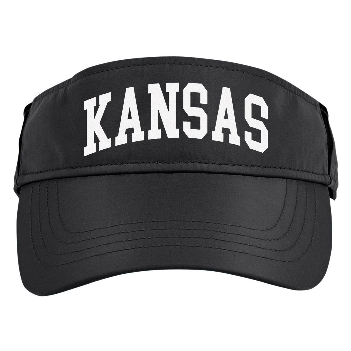 Kansas Throwback Design Classic Adult Drive Performance Visor