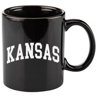 Kansas Throwback Design Classic 11oz C Handle Ceramic Mug
