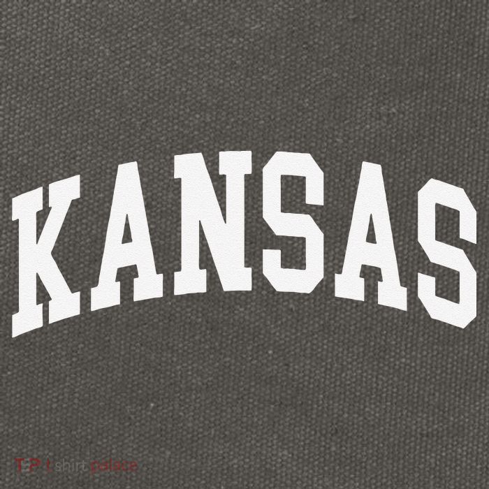 Kansas Throwback Design Classic Cotton Canvas Backpack