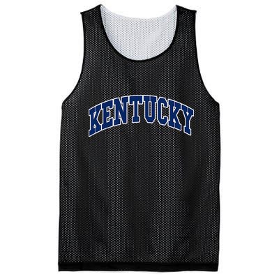 Kentucky Throwback Design Classic Mesh Reversible Basketball Jersey Tank