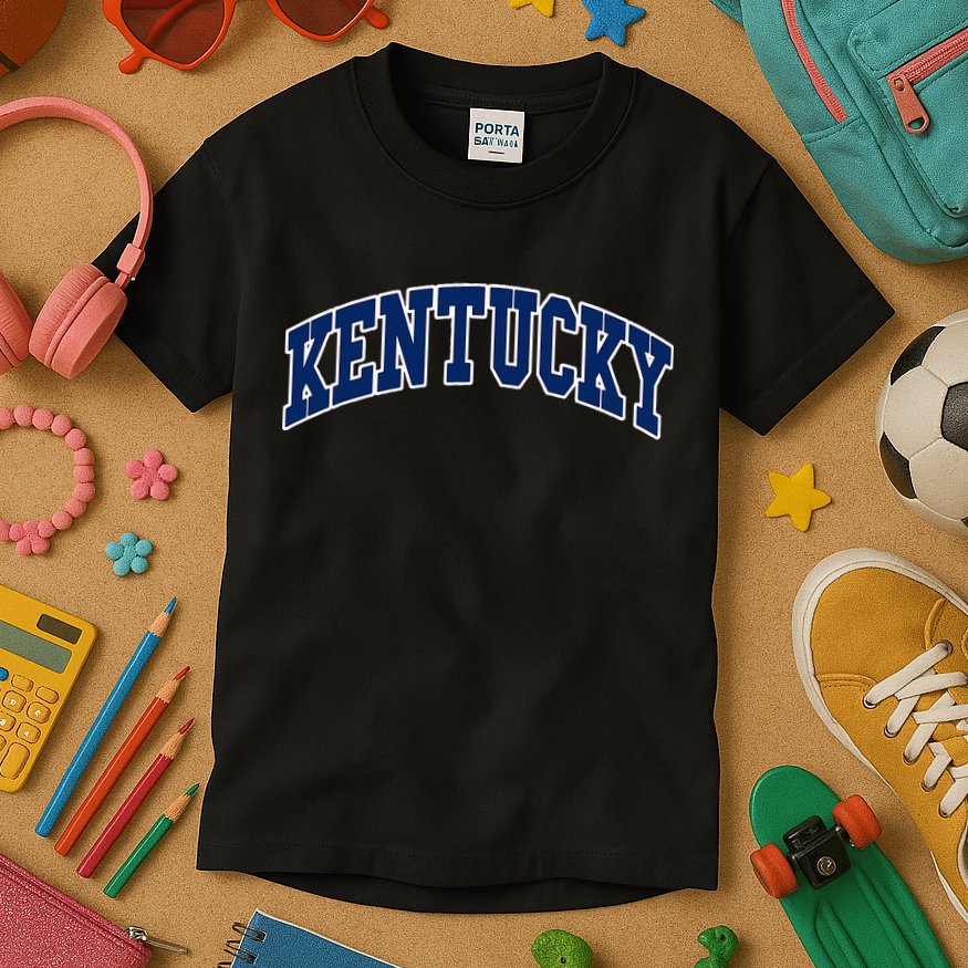 Kentucky Throwback Design Classic Kids T-Shirt