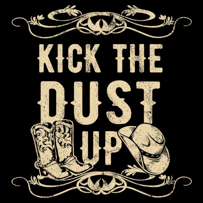 Kick The Dust Up Shirt Country Vintage Tee For Dancers Tank Top