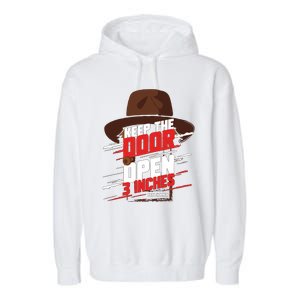 Keep The Door Open 3 Inches Papa Hopper Garment-Dyed Fleece Hoodie