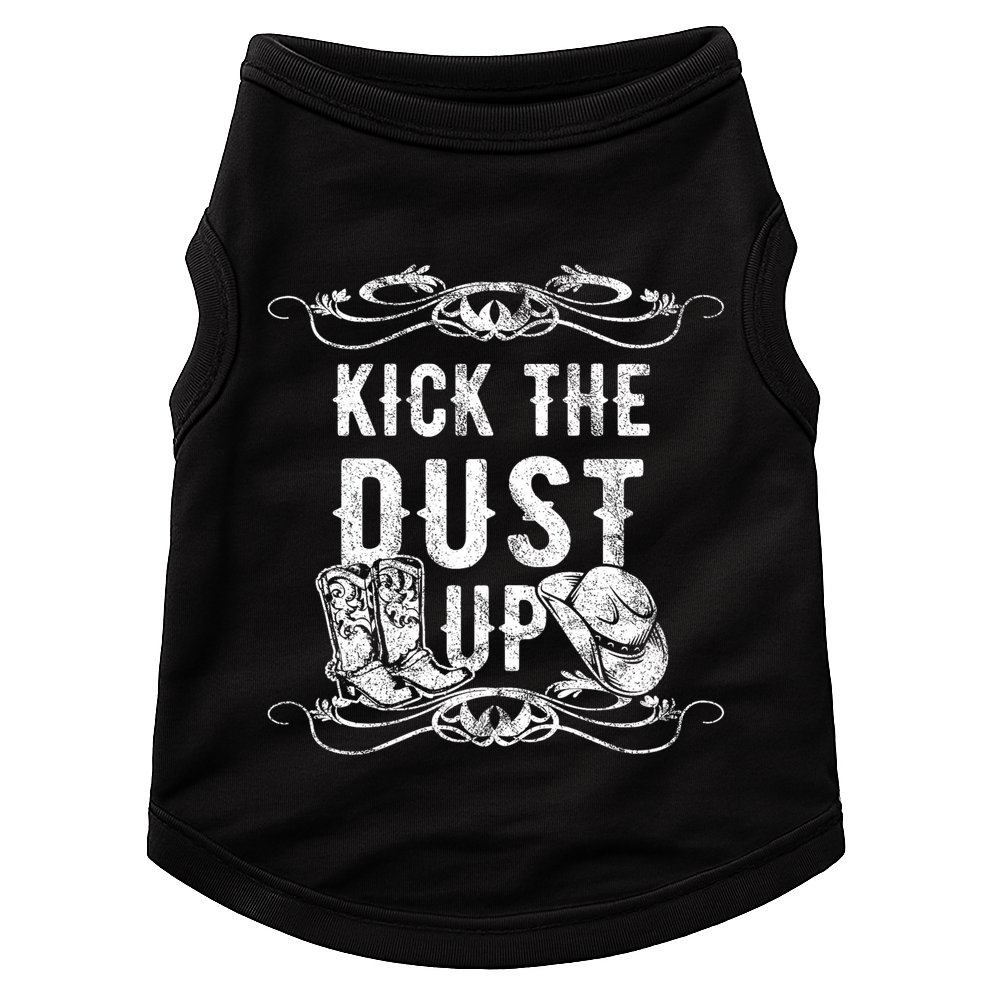 Kick The Dust Up Country Vintage For Line Dance Dancers Doggie Tank