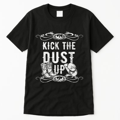 Kick The Dust Up Country Vintage For Line Dance Dancers Tall T-Shirt